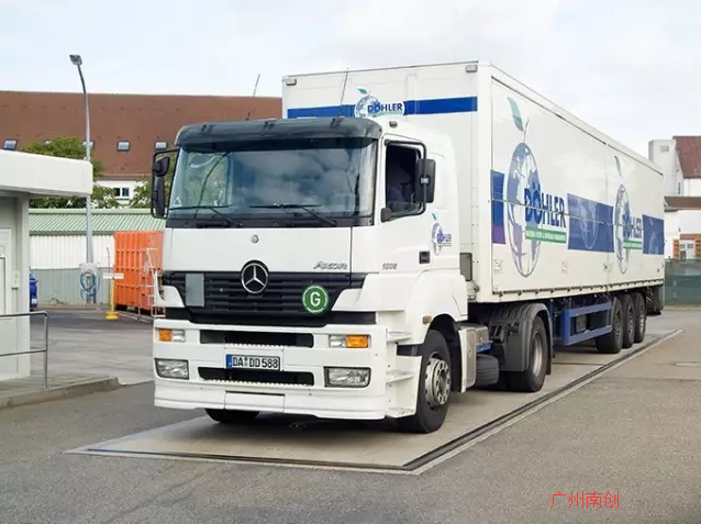 采用 HBM 稱重傳感器的汽車衡 采用 HBM 稱重傳感器的汽車衡